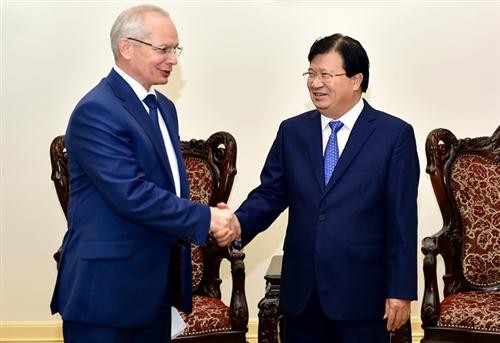 Trinh Dinh Dung reçoit le Premier ministre du Bachkortostan  - ảnh 1